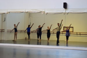 Centre Practice City Adult Ballet Dancers