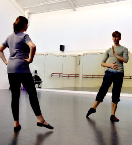 Transferance of weight in ballet