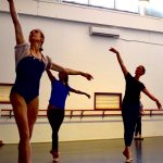 Adult Ballet Dancers in Centre Practice