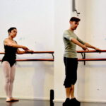 First position at the barre